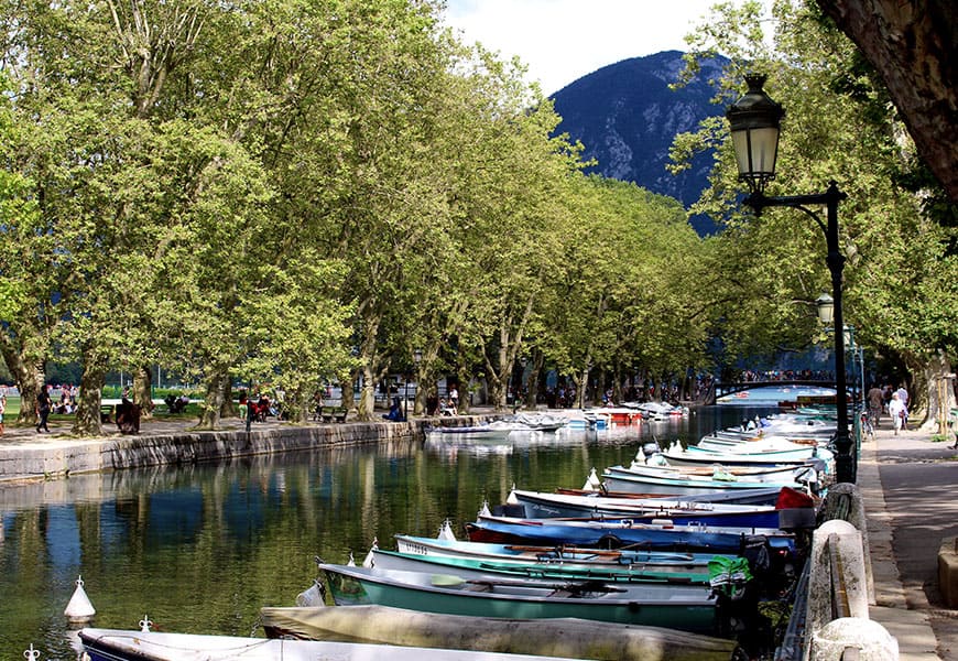 La ville d'Annecy offre un magnifique patrimoine