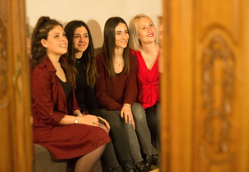 Les quatres filles ont été une source d'inspiration pour la création du gite Chapô Julô